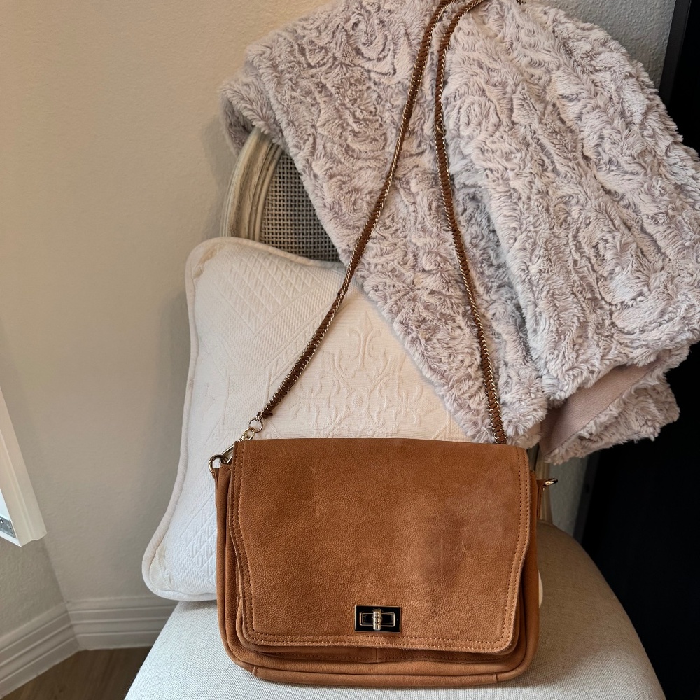 Beautiful suede purse